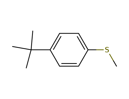 Benzene, 1-(1,1-dimethylethyl)-4-(methylthio)-