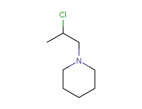 Molecular Structure of 698-92-0 (1-(2-chloropropyl)piperidine)