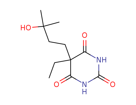 5-Ethyl-5-(3-hydroxy-3-methylbutyl)barbituric acid