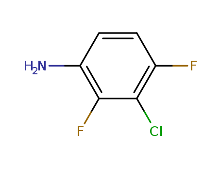 3-Chloro-2,4-difluoroaniline cas  2613-34-5