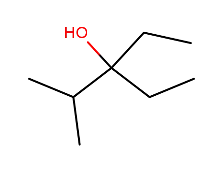 Molecular Structure of 597-05-7 (3-ETHYL-2-METHYL-3-PENTANOL)