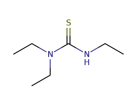 Molecular Structure of 29306-06-7 (Triethyl thiourea)