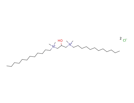 (2-hydroxytrimethylene)bis[dodecyldimethylammonium] dichloride