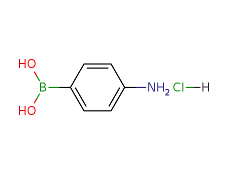Molecular Structure of 80460-73-7 (4-AMINOPHENYLBORONIC ACID HYDROCHLORIDE)