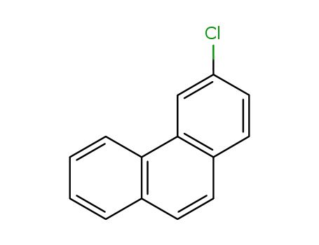 Molecular Structure of 715-51-5 (3-Chlorophenanthrene)