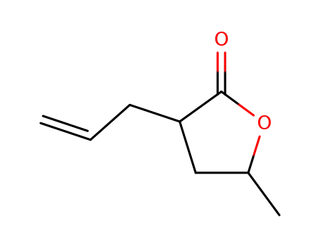 2(3H)-Furanone, 3-allyldihydro-5-methyl-