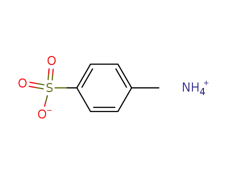 Molecular Structure of 4124-42-9 (ammonium toluene-4-sulphonate)