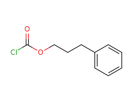 Molecular Structure of 65935-40-2 (3-phenylpropyl chlorocarbonate)