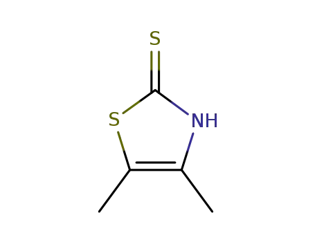 Molecular Structure of 5351-51-9 (4,5-Dimethyl-thiazole-2-thiol)