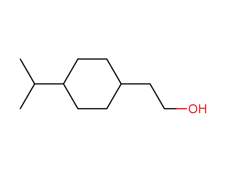 Molecular Structure of 3650-46-2 (2-(4-isopropylcyclohexyl)ethanol)