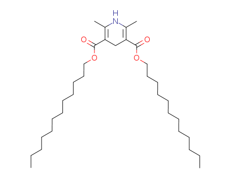 3,5-Pyridinedicarboxylicacid, 1,4-dihydro-2,6-dimethyl-, 3,5-didodecyl ester