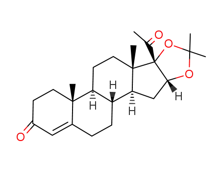 Molecular Structure of 4968-09-6 (Alphasone acetonide)