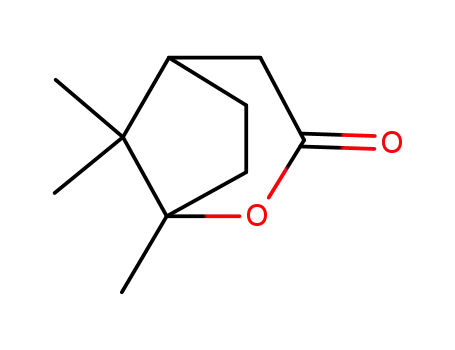 Molecular Structure of 1126-91-6 (1,8,8-trimethyl-2-oxabicyclo[3.2.1]octan-3-one)