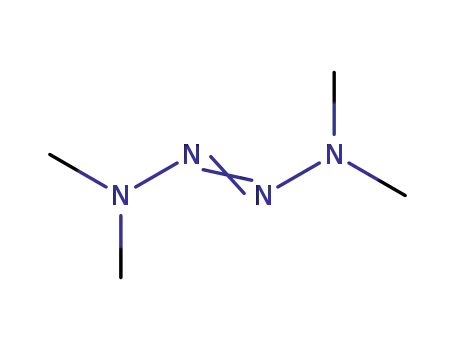 Molecular Structure of 6130-87-6 (1,1,4,4-Tetramethyl-2-tetrazene)
