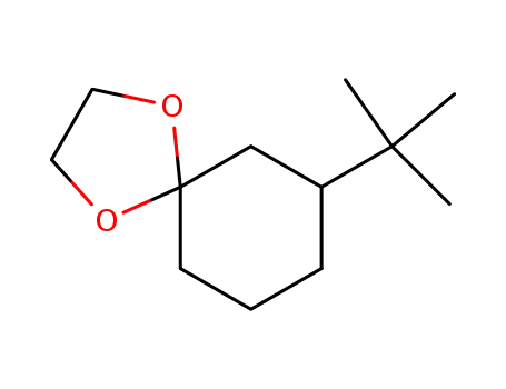 Molecular Structure of 49673-70-3 (7-(1,1-dimethylethyl)-1,4-dioxaspiro[4.5]decane)