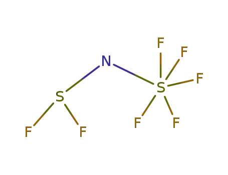 Molecular Structure of 13774-70-4 (((pentafluorosulfanyl)imino)difluorosulfane)