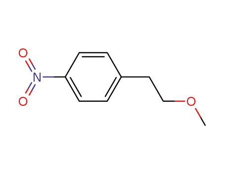 Molecular Structure of 69628-98-4 (1-(2-methoxyethyl)-4-nitrobenzene)