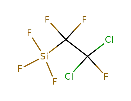 Molecular Structure of 54939-02-5 ((2,2-dichloro trifluoro ethyl) trifluoro silane)