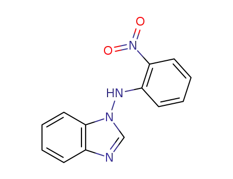 Molecular Structure of 185012-08-2 (1H-Benzimidazol-1-amine, N-(2-nitrophenyl)-)