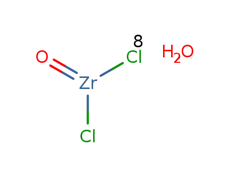 Molecular Structure of 25399-81-9 (ZIRCONIUMOXYCHLORIDE,HEXAHYDRATE)