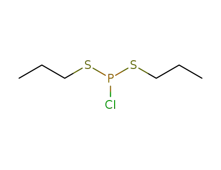 Molecular Structure of 4104-04-5 (dipropyl phosphorochloridodithioite)