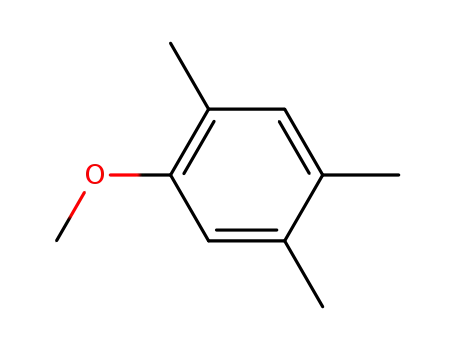 Molecular Structure of 21573-38-6 (1-methoxy-2,4,5-trimethylbenzene)