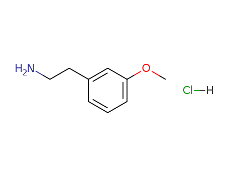 Benzeneethanamine,3-methoxy-, hydrochloride (1:1)