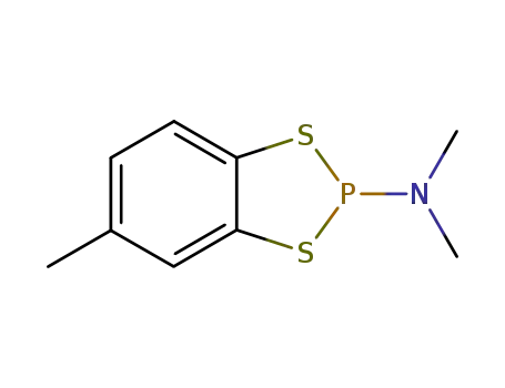 Molecular Structure of 53827-17-1 (dimethyl-(5-methyl-benzo[1,3,2]dithiaphosphol-2-yl)-amine)