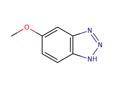Molecular Structure of 27799-91-3 (1H-BENZOTRIAZOLE, 5-METHOXY-)