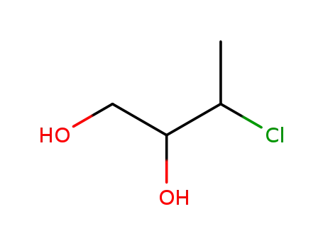 Molecular Structure of 53496-34-7 (3-chlorobutane-1,2-diol)