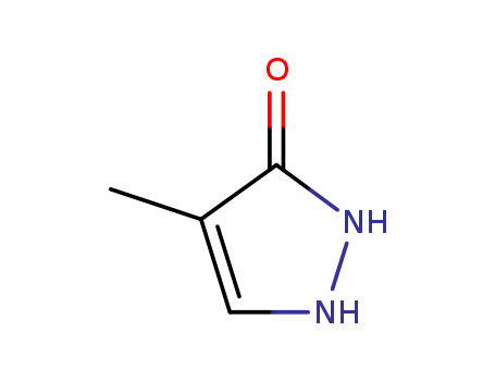Molecular Structure of 3947-61-3 (3H-Pyrazol-3-one, 1,2-dihydro-4-methyl-)