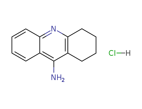 9-amino-1,2,3,4-tetrahydroacridine hydro-chloride