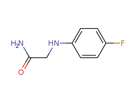 Molecular Structure of 85098-68-6 (2-[(4-fluorophenyl)amino]acetamide)