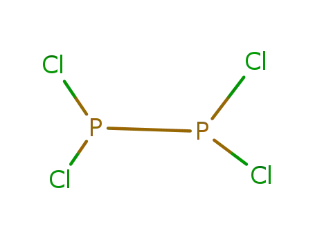 Molecular Structure of 13497-91-1 (tetrachlorodiphosphane)