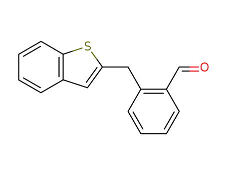 Benzaldehyde, 2-(benzo[b]thien-2-ylmethyl)-