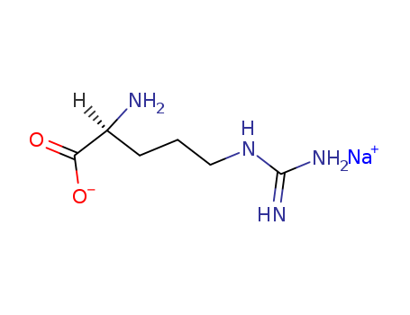 Molecular Structure of 15690-14-9 (L-Arginine, monosodium salt)