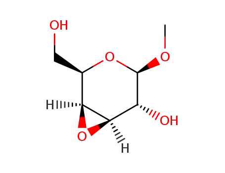 Molecular Structure of 6198-73-8 (methyl 3,4-anhydrohexopyranoside)