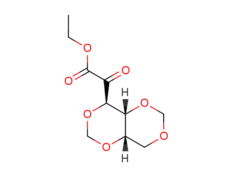 Molecular Structure of 74600-79-6 (ethyl-3,5:4,6-di-O-methylene-L-lyxo-2-hexulosenate)
