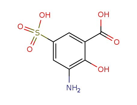 Benzoic acid,3-amino-2-hydroxy-5-sulfo-