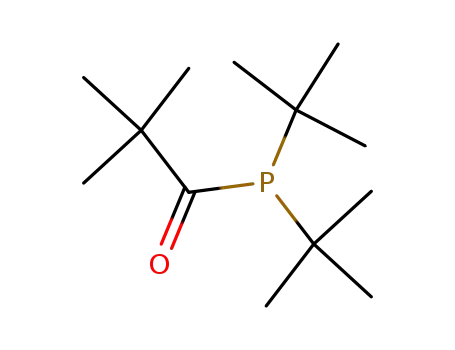 Molecular Structure of 66199-86-8 (di-tert-butylpivaloylphosphine)