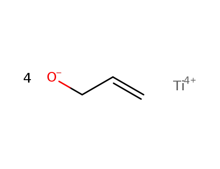 Molecular Structure of 5128-21-2 (titanium(4+) 2-propenolate)