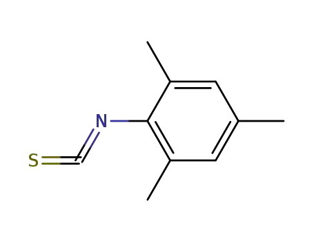 Molecular Structure of 6095-82-5 (2,4,6-TRIMETHYLPHENYL ISOTHIOCYANATE)