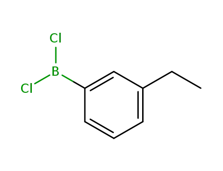 Molecular Structure of 76782-86-0 ((3-ethylphenyl)dichloroborane)