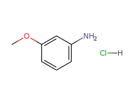 Molecular Structure of 27191-09-9 (M-ANISIDINE HYDROCHLORIDE)
