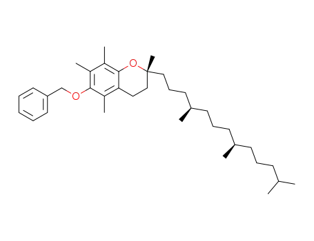 Molecular Structure of 59965-06-9 (Vitamin E benzyl ether)