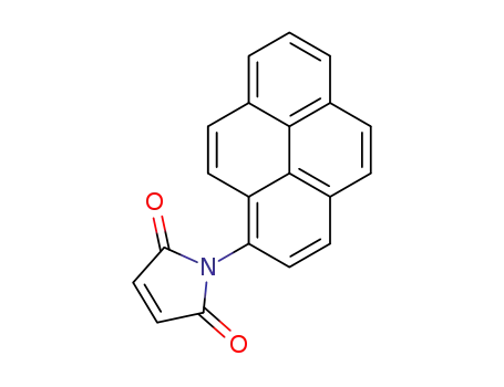 Molecular Structure of 42189-56-0 (N-(1-PYRENYL)MALEIMIDE)
