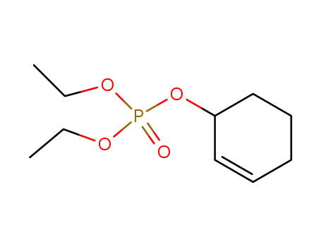 Phosphoric acid, 2-cyclohexen-1-yl diethyl ester