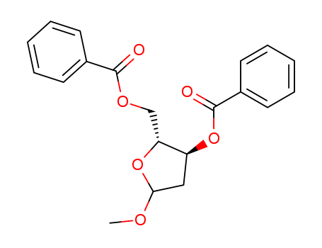 Methyl-2-deoxy-D-erythropentofuranoside dibenzoate