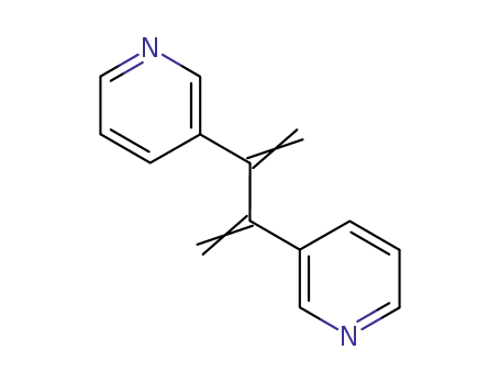 Molecular Structure of 96953-46-7 (3,3'-(1,2-bis-methylene-ethane-1,2-diyl)-bis-pyridine)