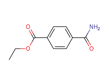 Molecular Structure of 67052-28-2 (ethyl 4-(aminocarbonyl)benzoate)